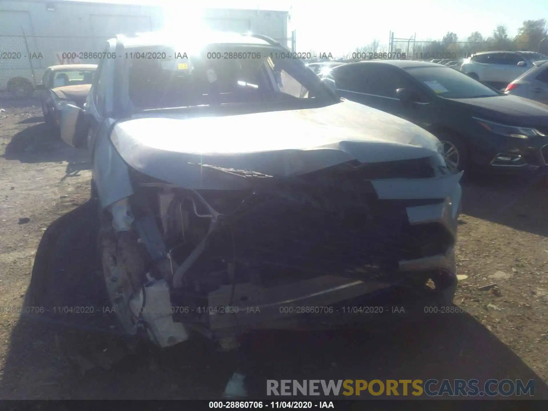 6 Photograph of a damaged car 2T3W1RFV6KW003613 TOYOTA RAV4 2019