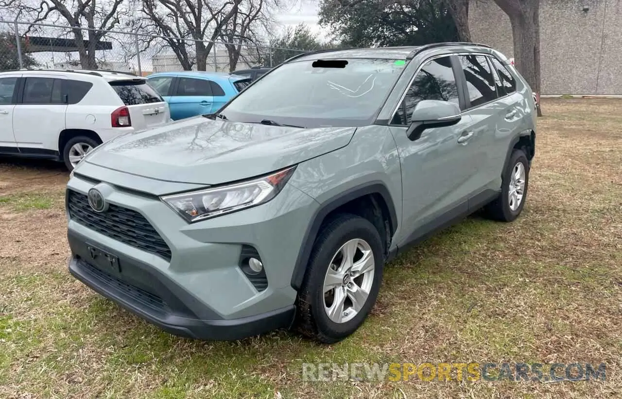 2 Photograph of a damaged car 2T3W1RFV6KW007029 TOYOTA RAV4 2019