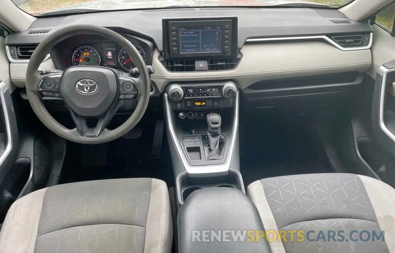 9 Photograph of a damaged car 2T3W1RFV6KW007029 TOYOTA RAV4 2019