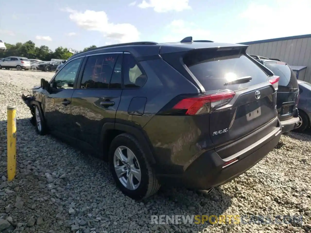 3 Photograph of a damaged car 2T3W1RFV6KW010657 TOYOTA RAV4 2019