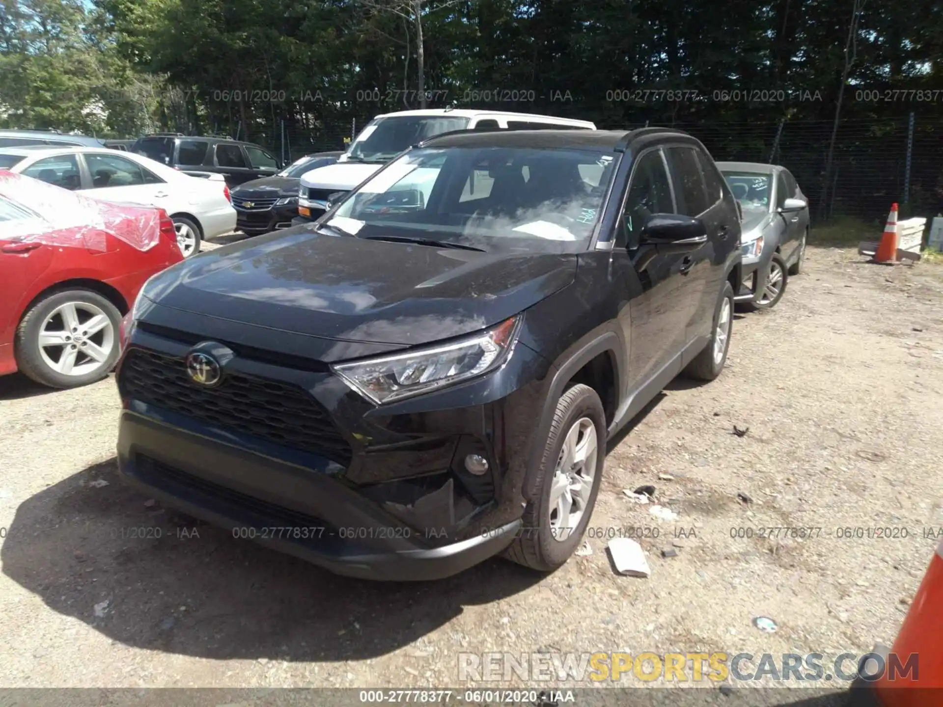 2 Photograph of a damaged car 2T3W1RFV6KW018998 TOYOTA RAV4 2019