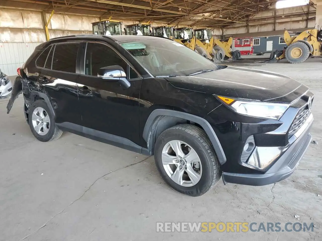 4 Photograph of a damaged car 2T3W1RFV6KW019763 TOYOTA RAV4 2019