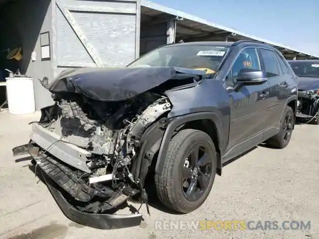 2 Photograph of a damaged car 2T3W1RFV6KW027586 TOYOTA RAV4 2019