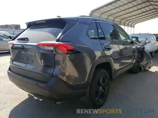 4 Photograph of a damaged car 2T3W1RFV6KW027586 TOYOTA RAV4 2019