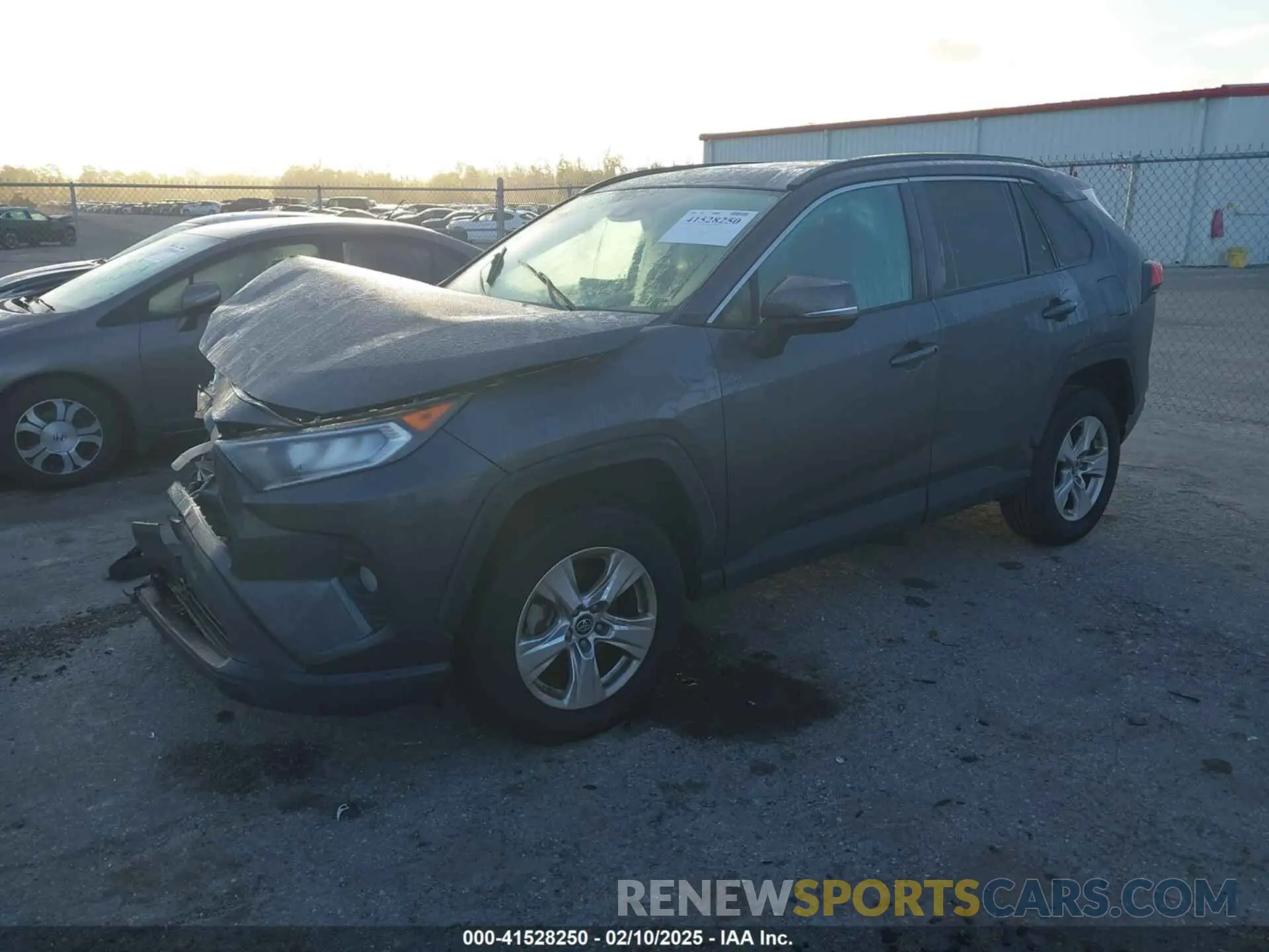 2 Photograph of a damaged car 2T3W1RFV6KW029242 TOYOTA RAV4 2019