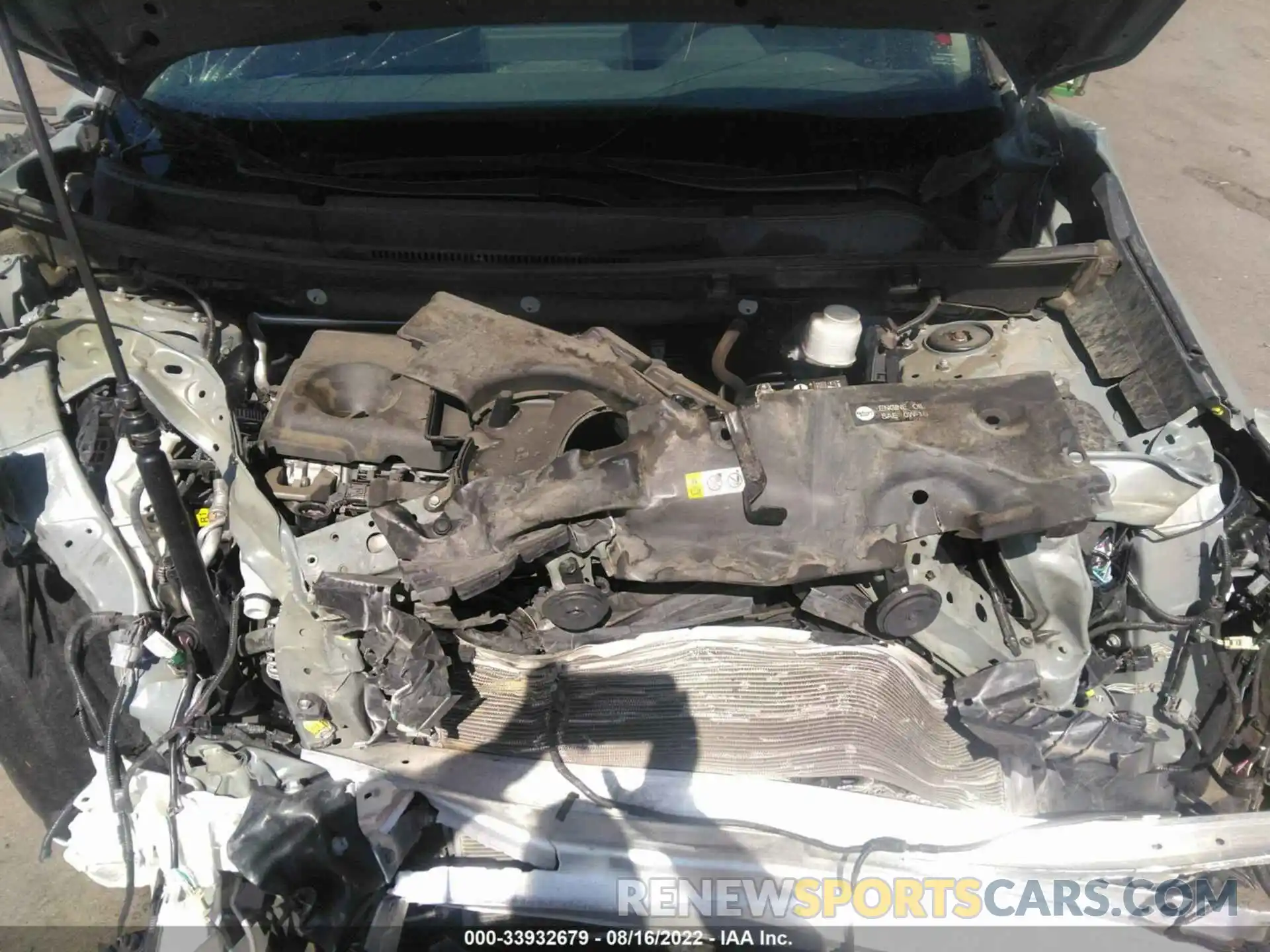 10 Photograph of a damaged car 2T3W1RFV6KW032061 TOYOTA RAV4 2019