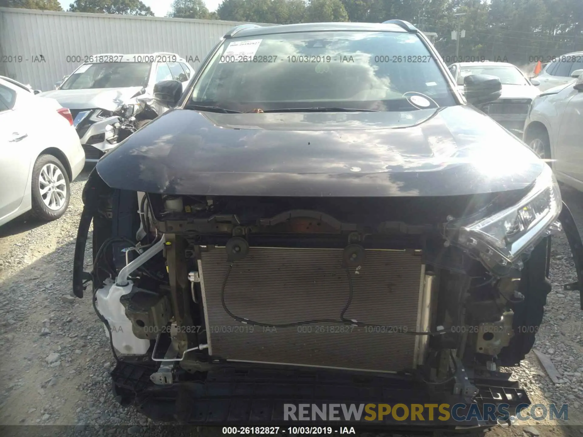 6 Photograph of a damaged car 2T3W1RFV6KW032559 TOYOTA RAV4 2019