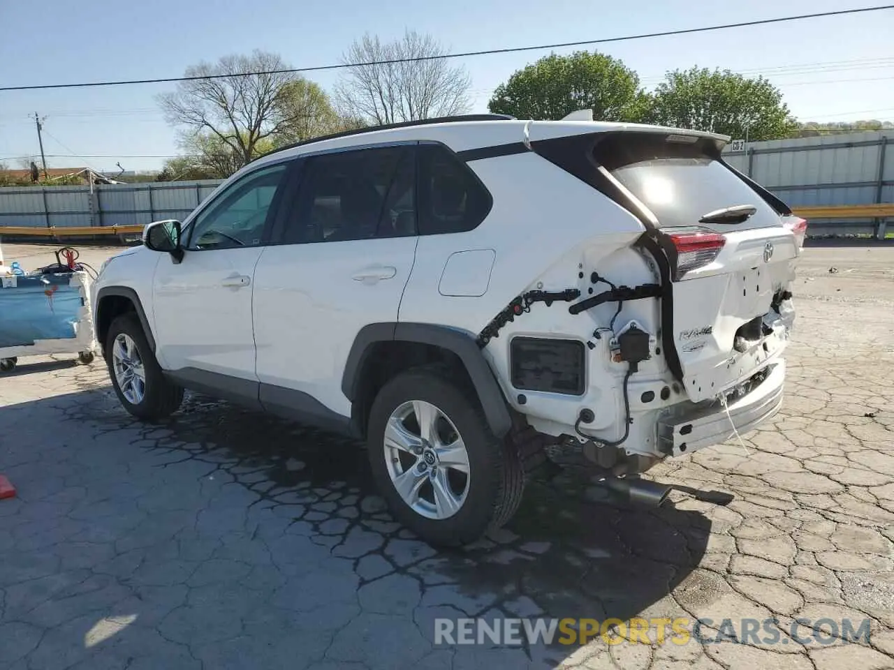 2 Photograph of a damaged car 2T3W1RFV6KW041231 TOYOTA RAV4 2019