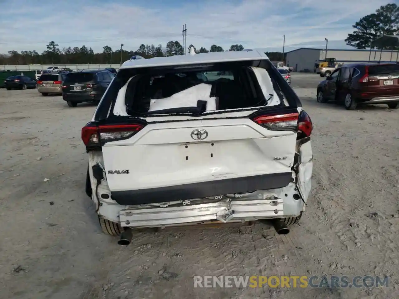 6 Photograph of a damaged car 2T3W1RFV6KW048177 TOYOTA RAV4 2019