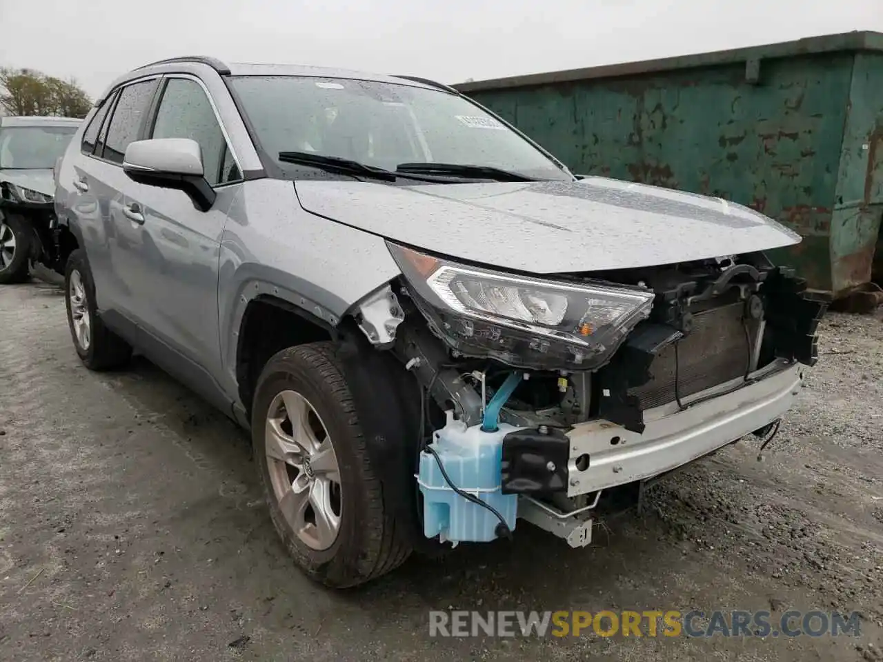 1 Photograph of a damaged car 2T3W1RFV6KW053511 TOYOTA RAV4 2019