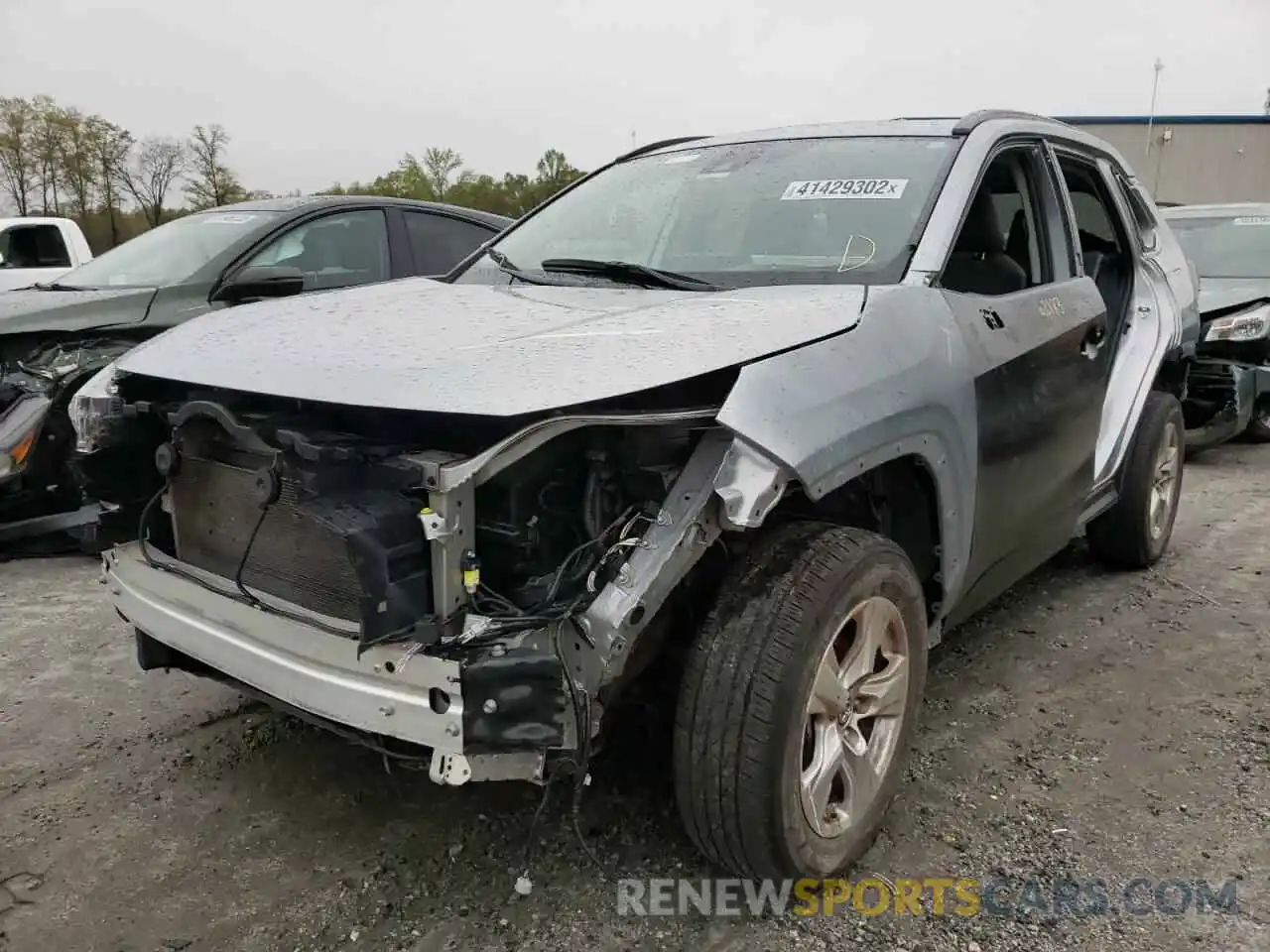 2 Photograph of a damaged car 2T3W1RFV6KW053511 TOYOTA RAV4 2019