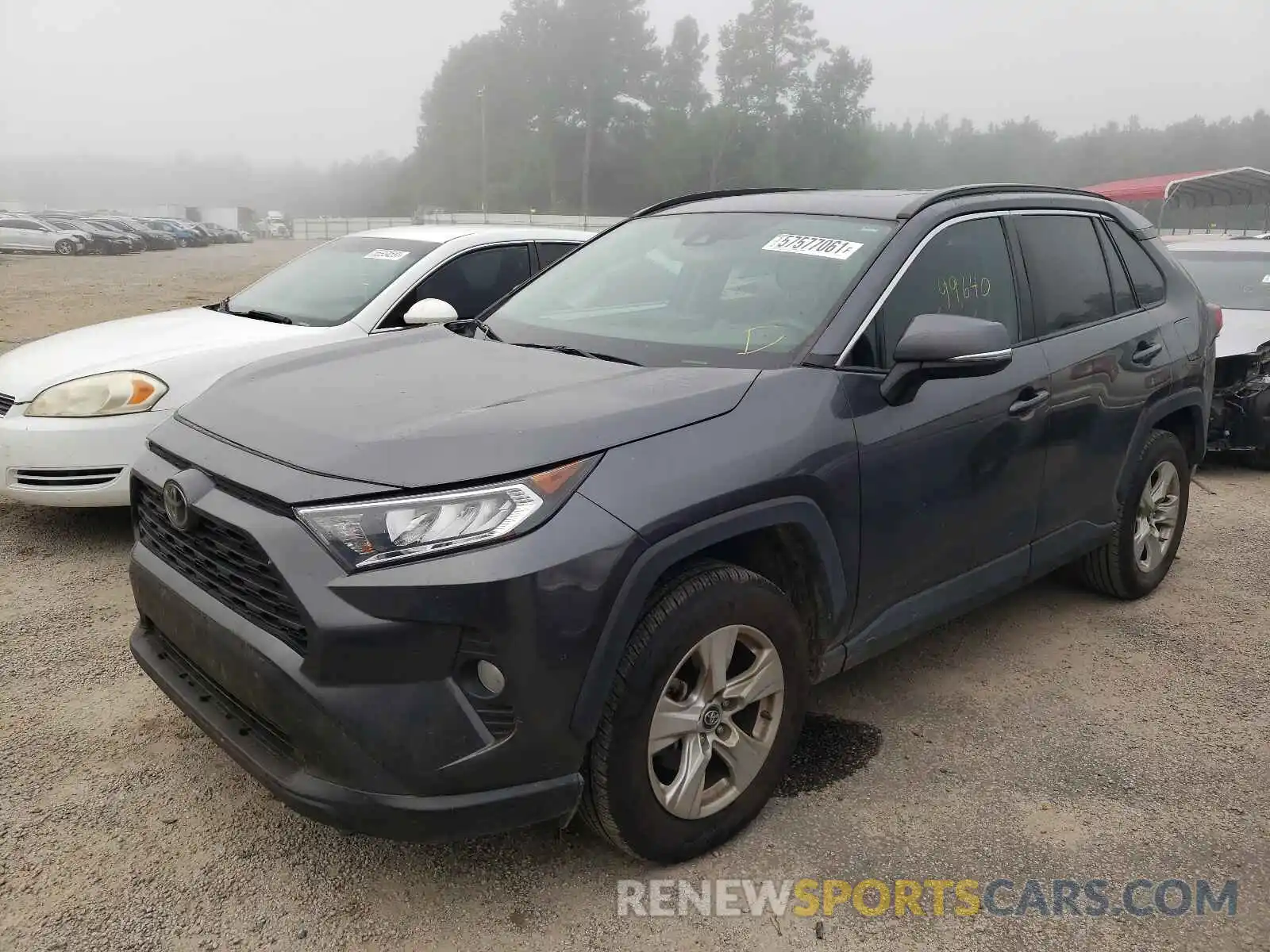 2 Photograph of a damaged car 2T3W1RFV7KC014993 TOYOTA RAV4 2019