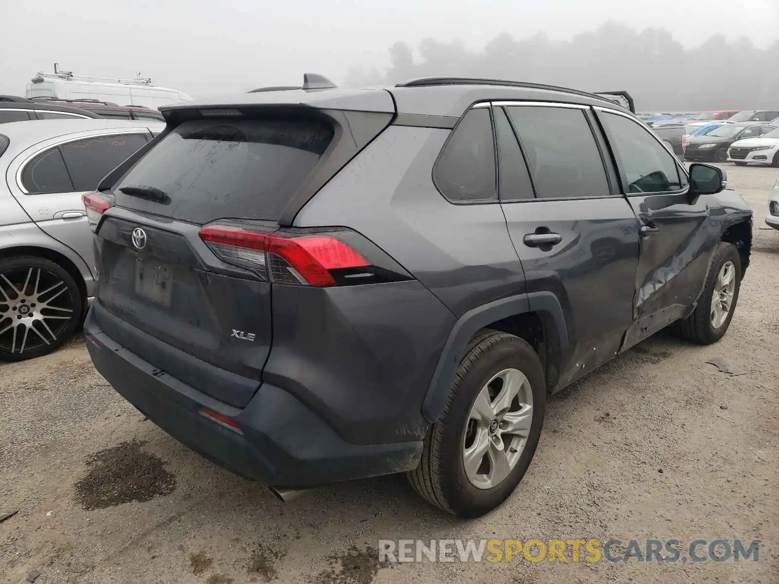 4 Photograph of a damaged car 2T3W1RFV7KC014993 TOYOTA RAV4 2019