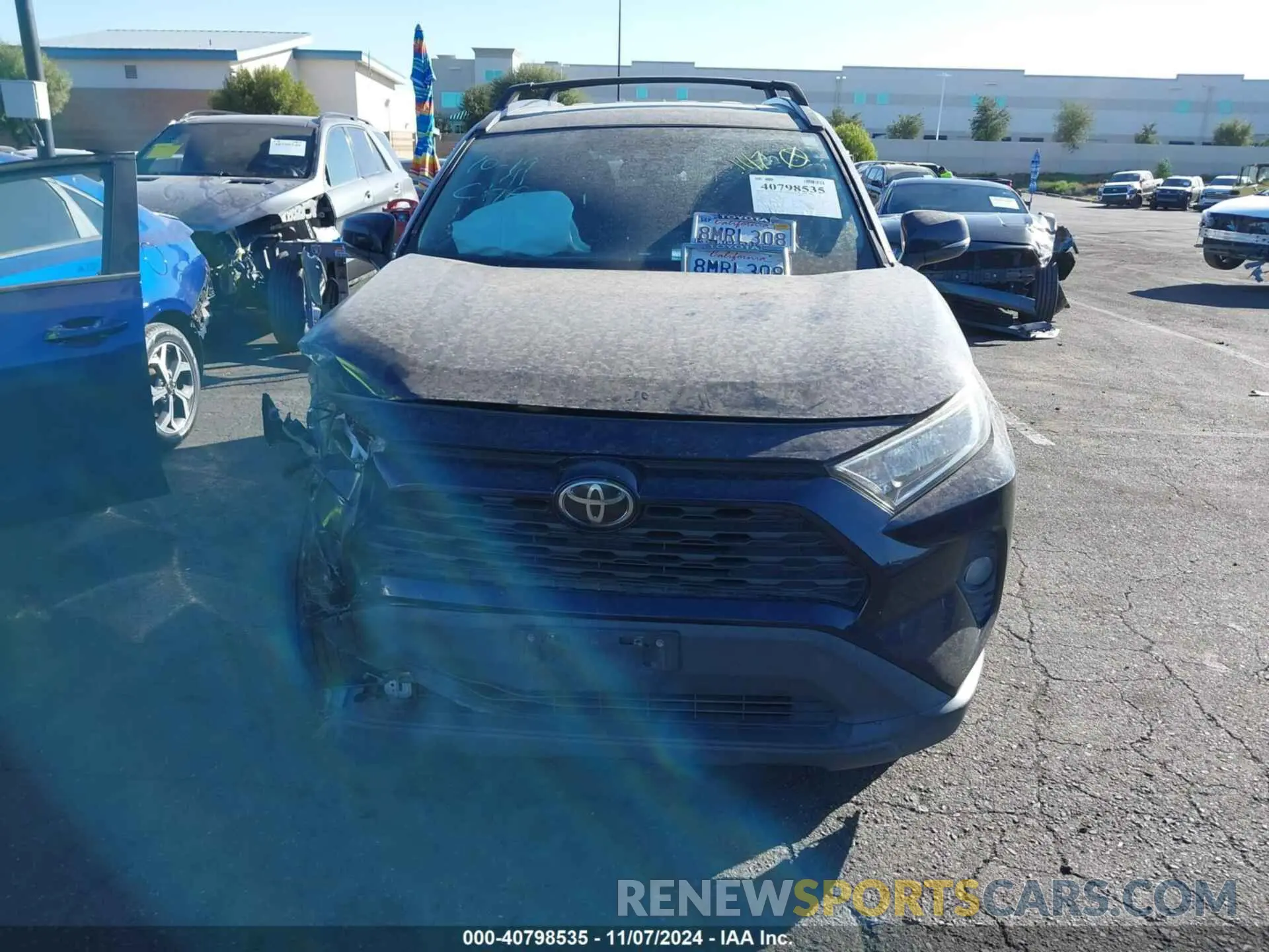 13 Photograph of a damaged car 2T3W1RFV7KC017389 TOYOTA RAV4 2019