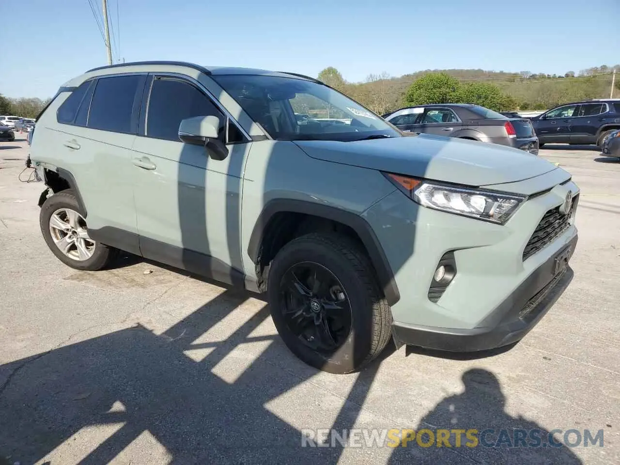 4 Photograph of a damaged car 2T3W1RFV7KC023239 TOYOTA RAV4 2019
