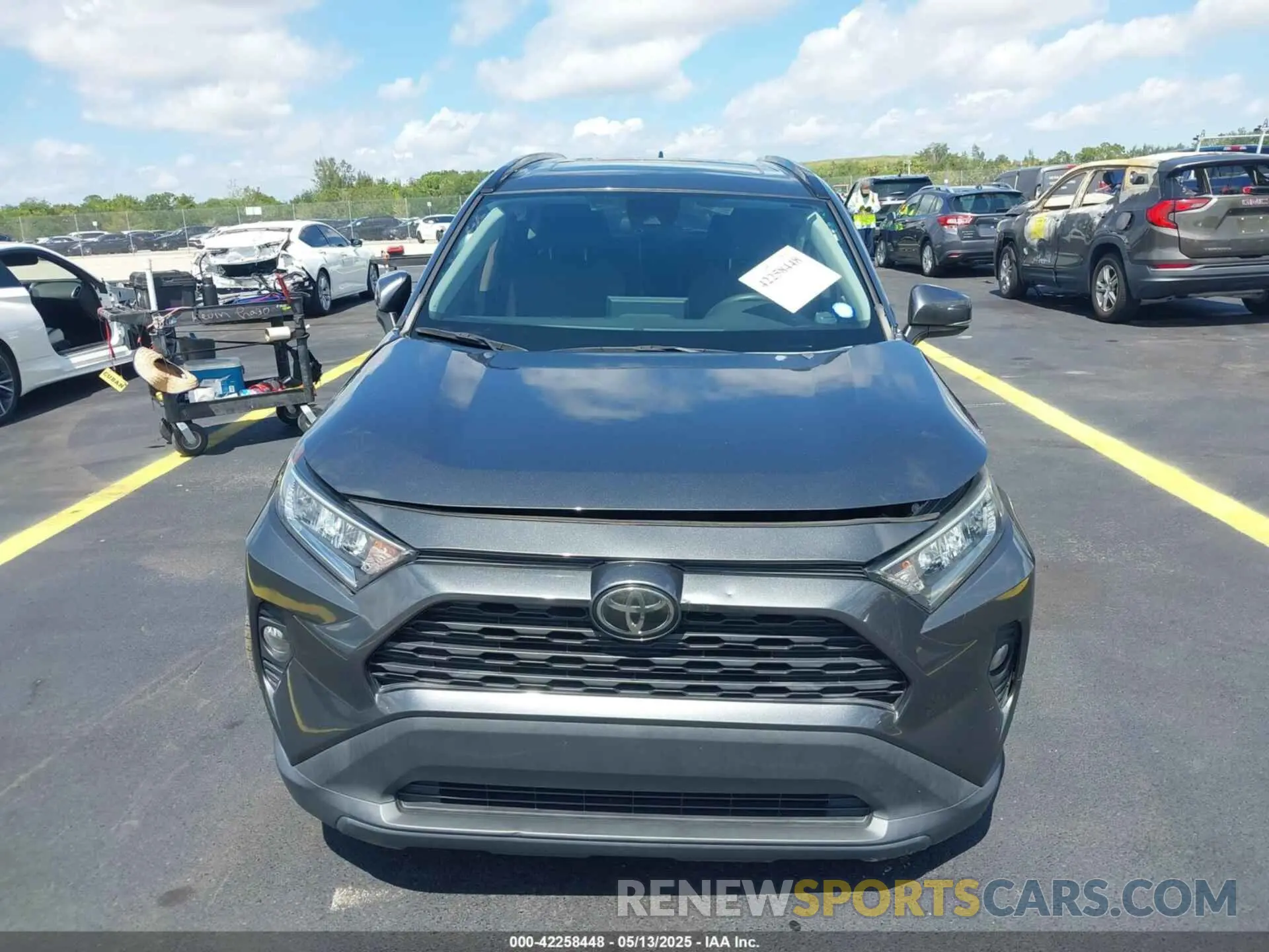 12 Photograph of a damaged car 2T3W1RFV7KC023595 TOYOTA RAV4 2019