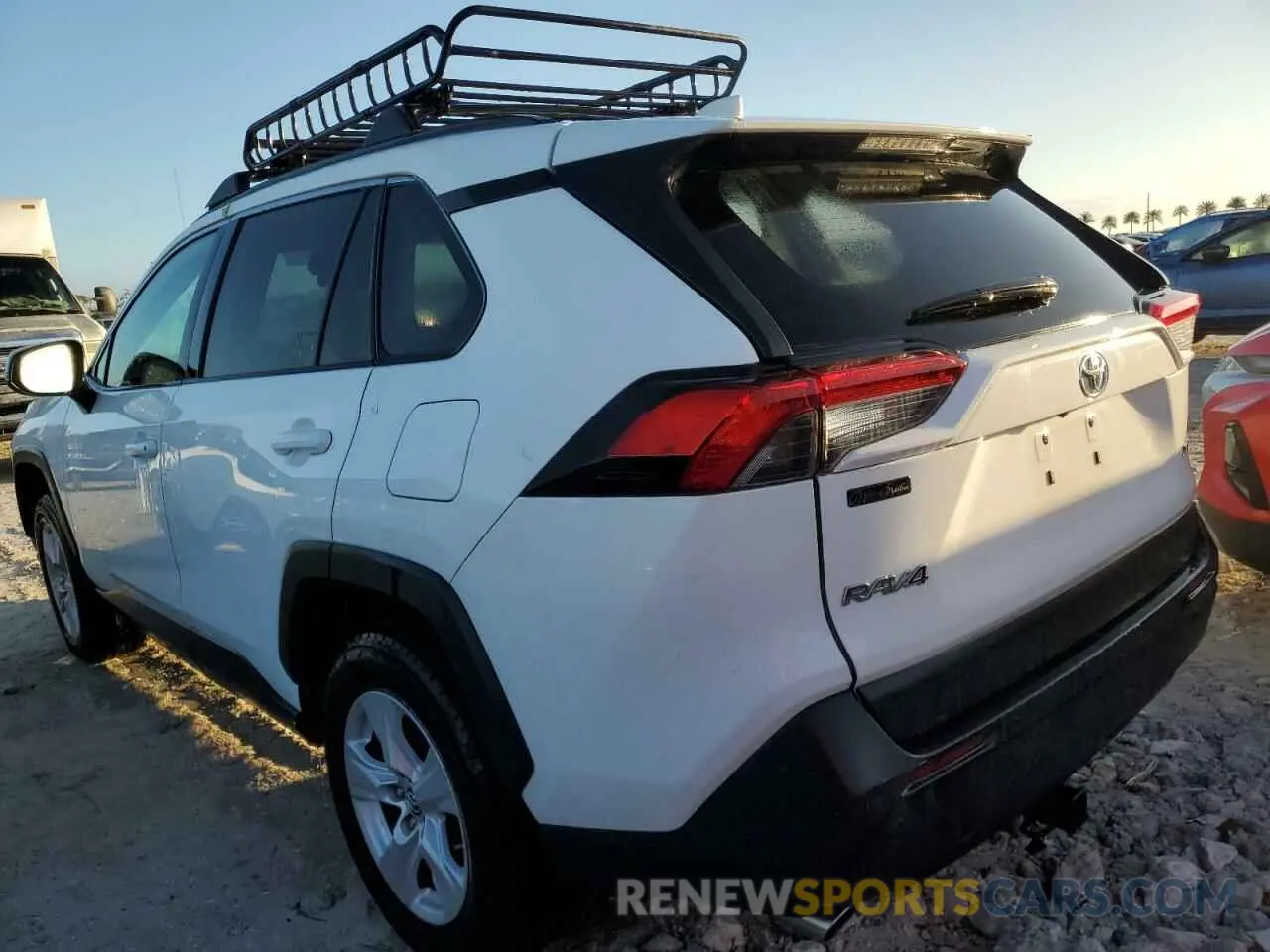 2 Photograph of a damaged car 2T3W1RFV7KC024309 TOYOTA RAV4 2019