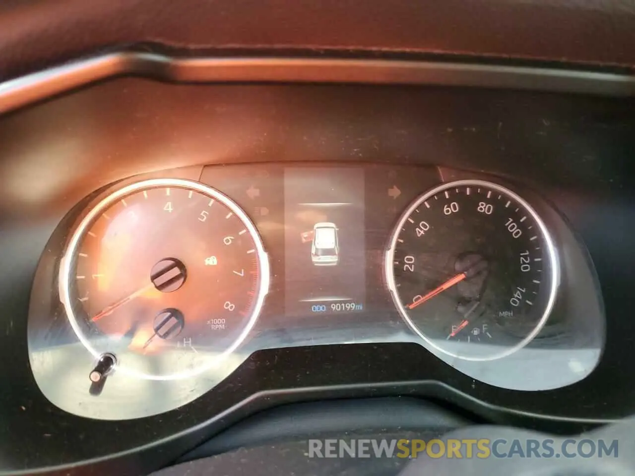 9 Photograph of a damaged car 2T3W1RFV7KW039780 TOYOTA RAV4 2019