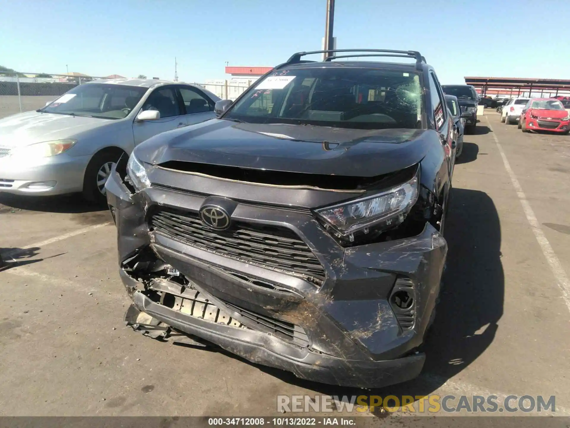 6 Photograph of a damaged car 2T3W1RFV7KW053419 TOYOTA RAV4 2019