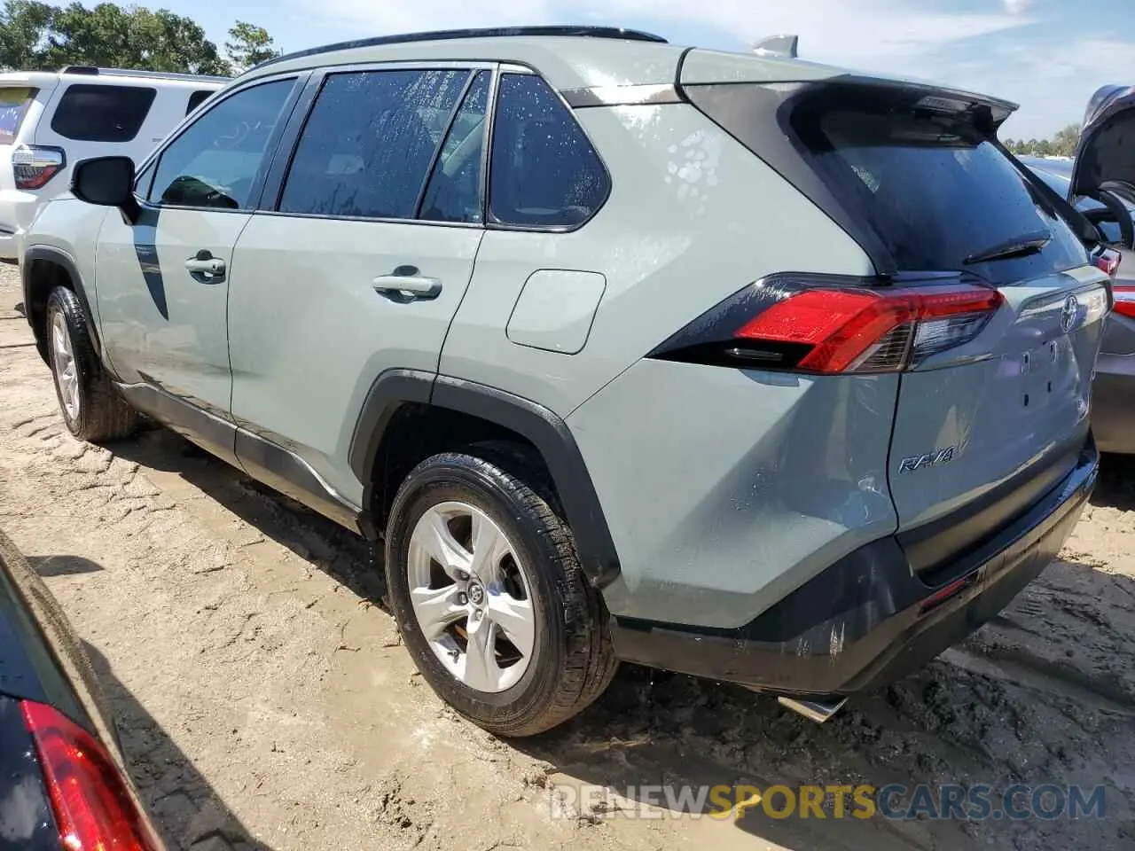 2 Photograph of a damaged car 2T3W1RFV7KW053999 TOYOTA RAV4 2019