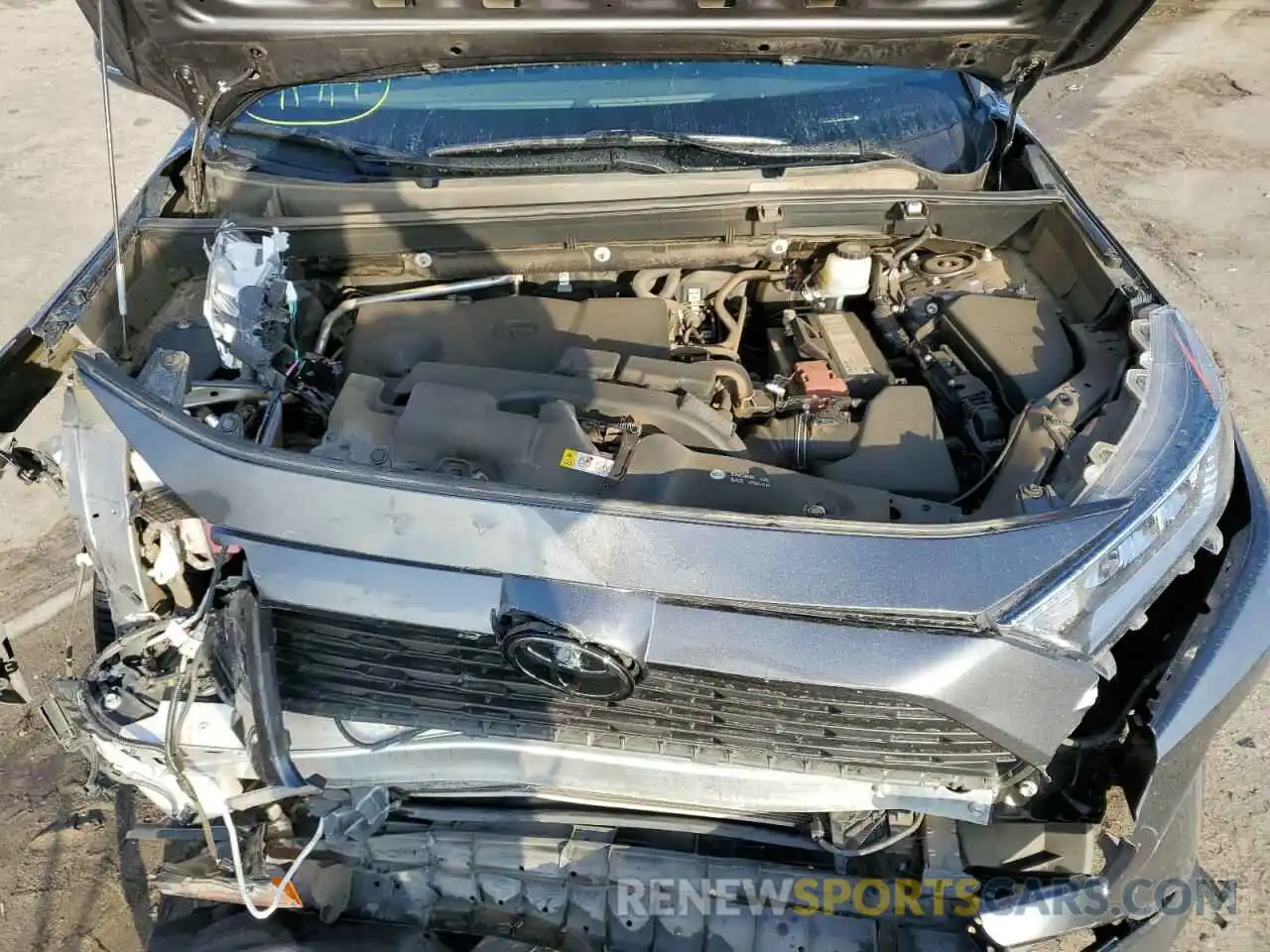 7 Photograph of a damaged car 2T3W1RFV8KC016624 TOYOTA RAV4 2019