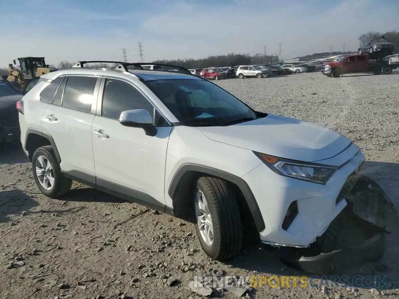 4 Photograph of a damaged car 2T3W1RFV8KC020155 TOYOTA RAV4 2019