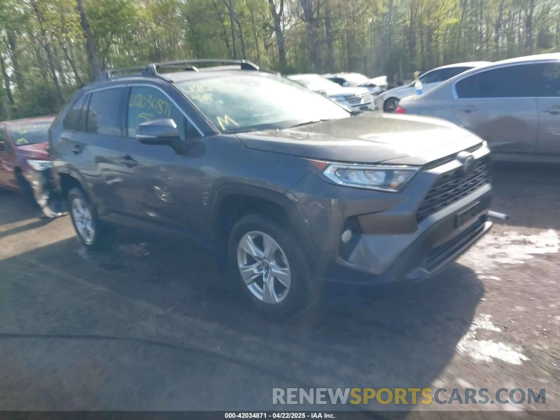 1 Photograph of a damaged car 2T3W1RFV8KW004648 TOYOTA RAV4 2019