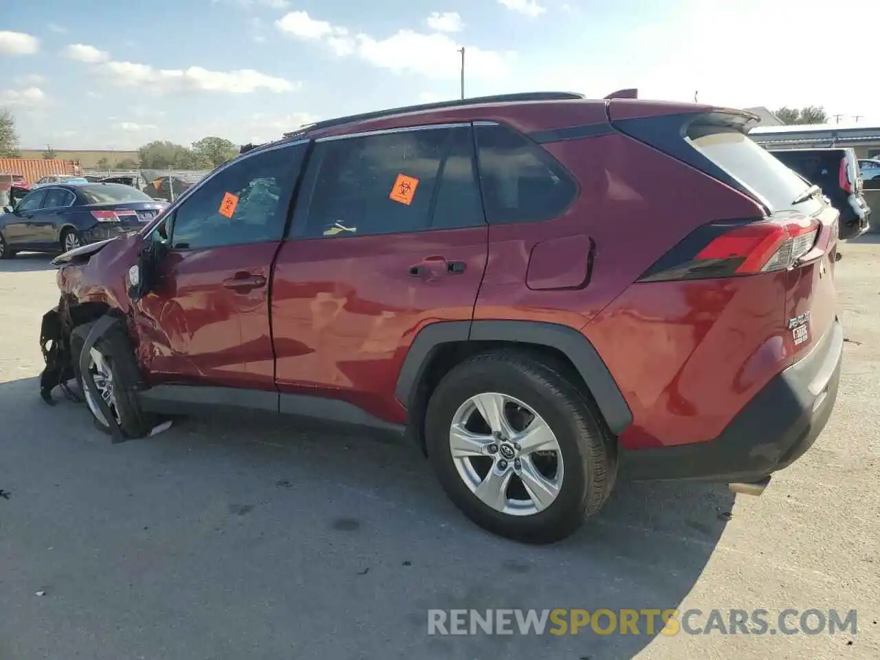 2 Photograph of a damaged car 2T3W1RFV8KW009025 TOYOTA RAV4 2019