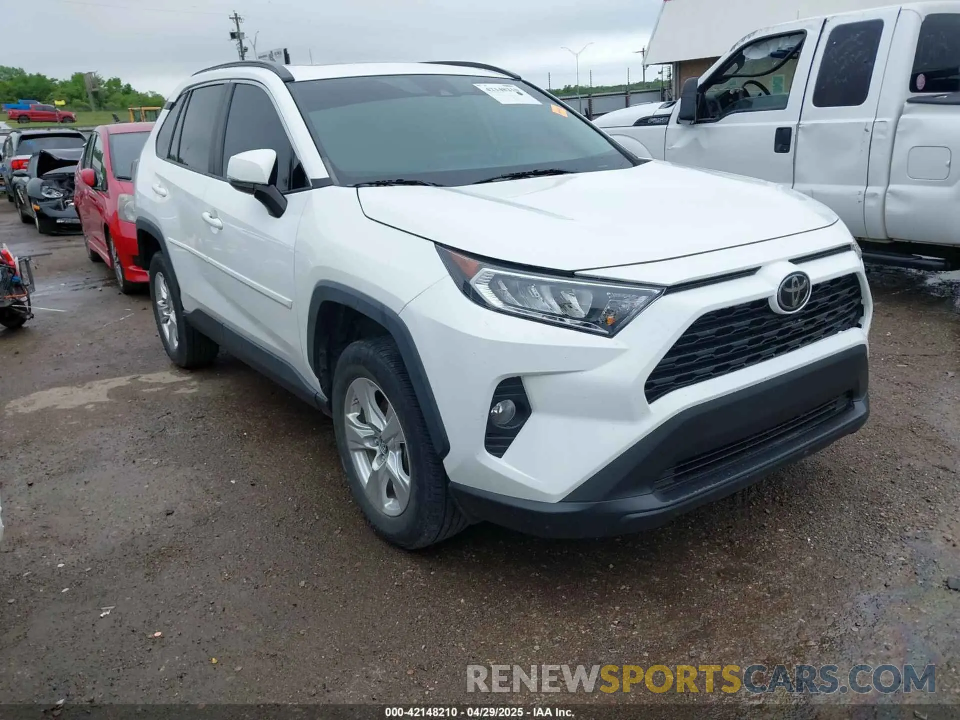 1 Photograph of a damaged car 2T3W1RFV8KW030117 TOYOTA RAV4 2019