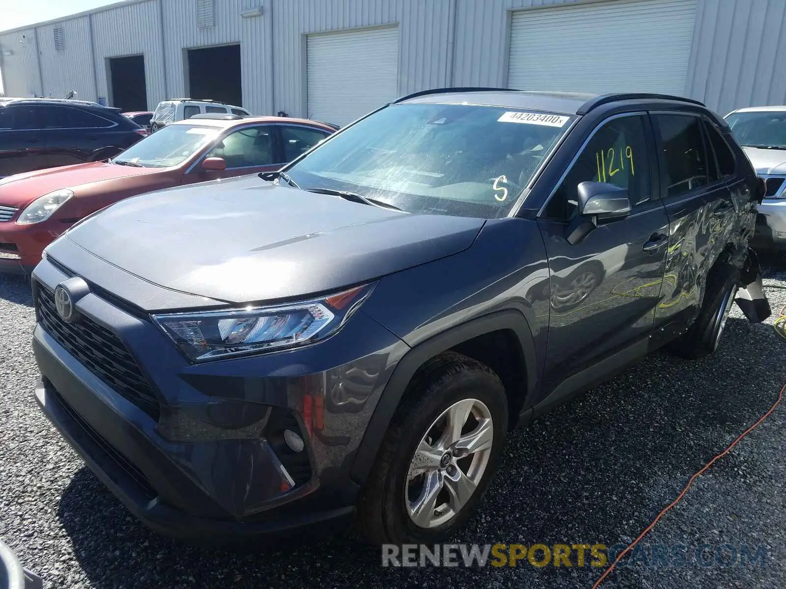 2 Photograph of a damaged car 2T3W1RFV8KW046950 TOYOTA RAV4 2019