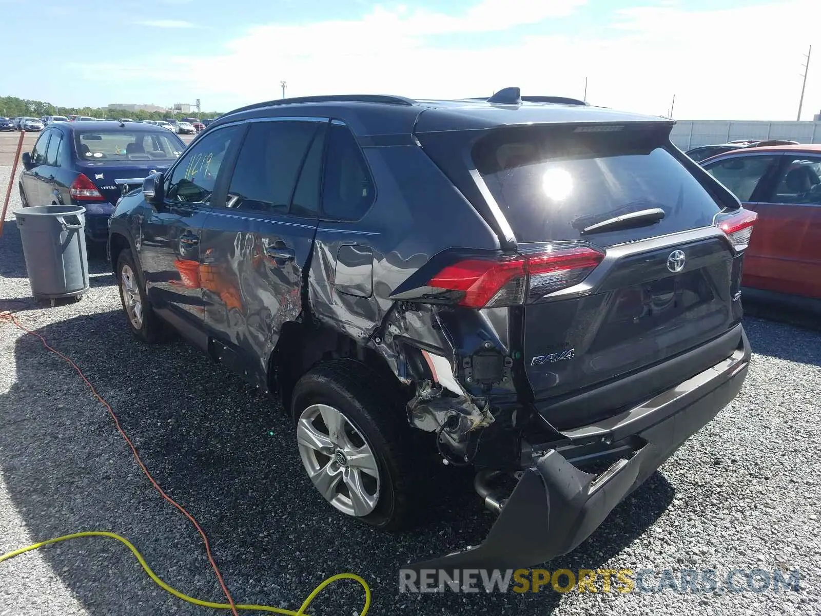 3 Photograph of a damaged car 2T3W1RFV8KW046950 TOYOTA RAV4 2019