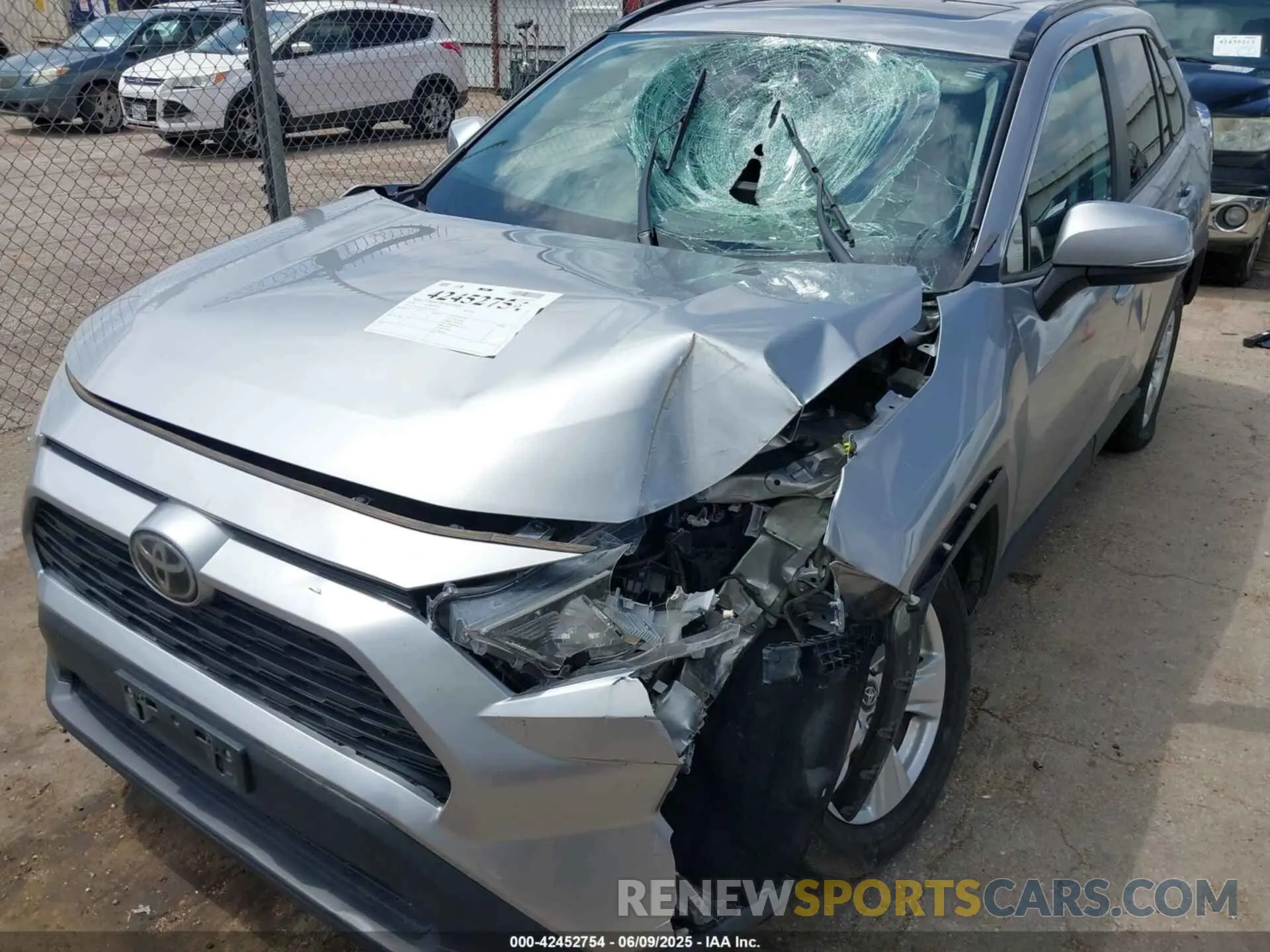 6 Photograph of a damaged car 2T3W1RFV9KC005471 TOYOTA RAV4 2019