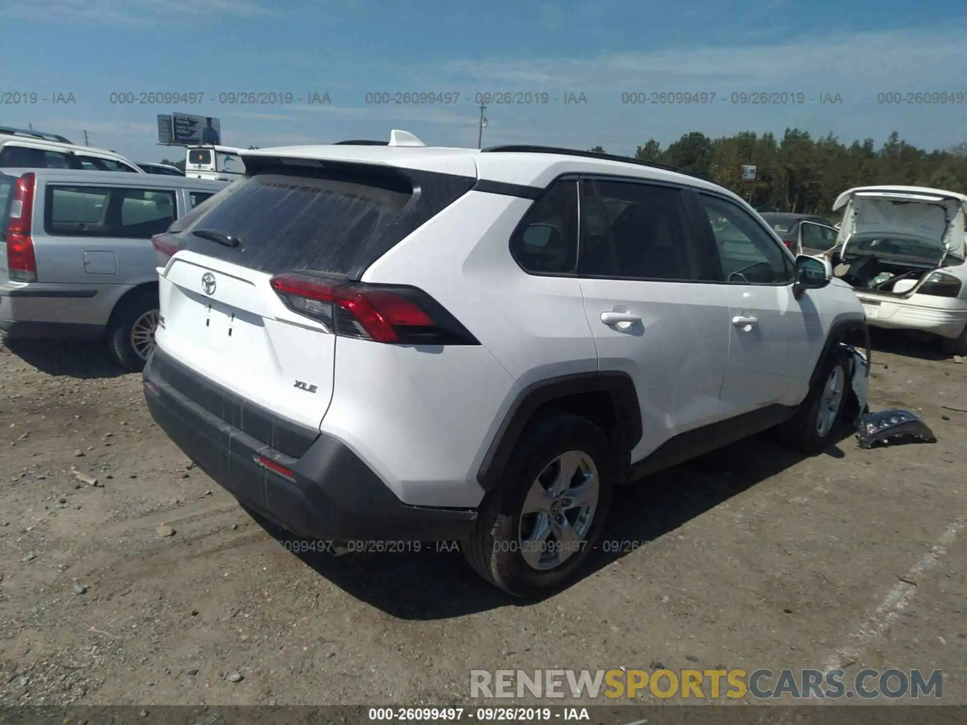 4 Photograph of a damaged car 2T3W1RFV9KC005695 TOYOTA RAV4 2019