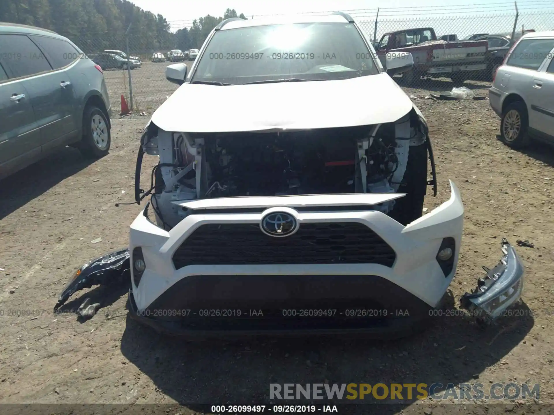 6 Photograph of a damaged car 2T3W1RFV9KC005695 TOYOTA RAV4 2019