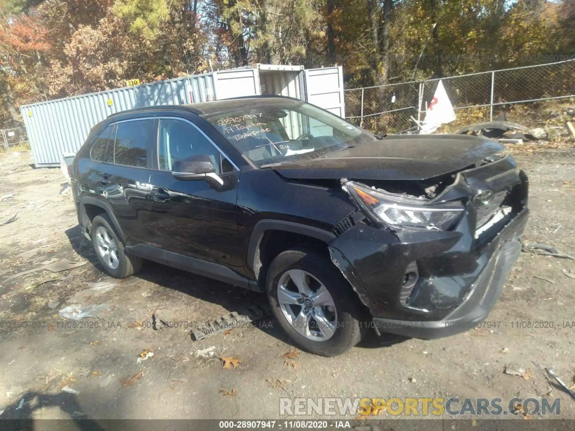 1 Photograph of a damaged car 2T3W1RFV9KC008130 TOYOTA RAV4 2019