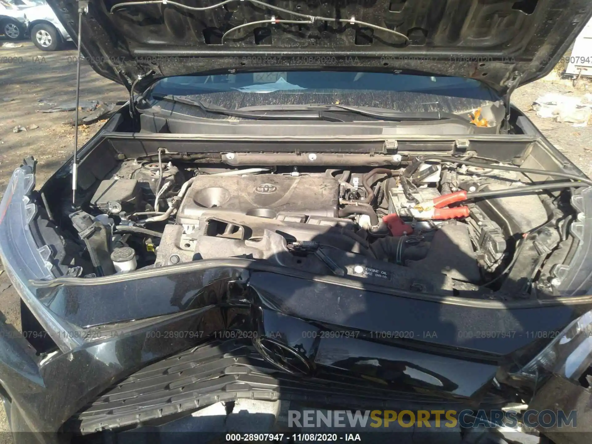 10 Photograph of a damaged car 2T3W1RFV9KC008130 TOYOTA RAV4 2019