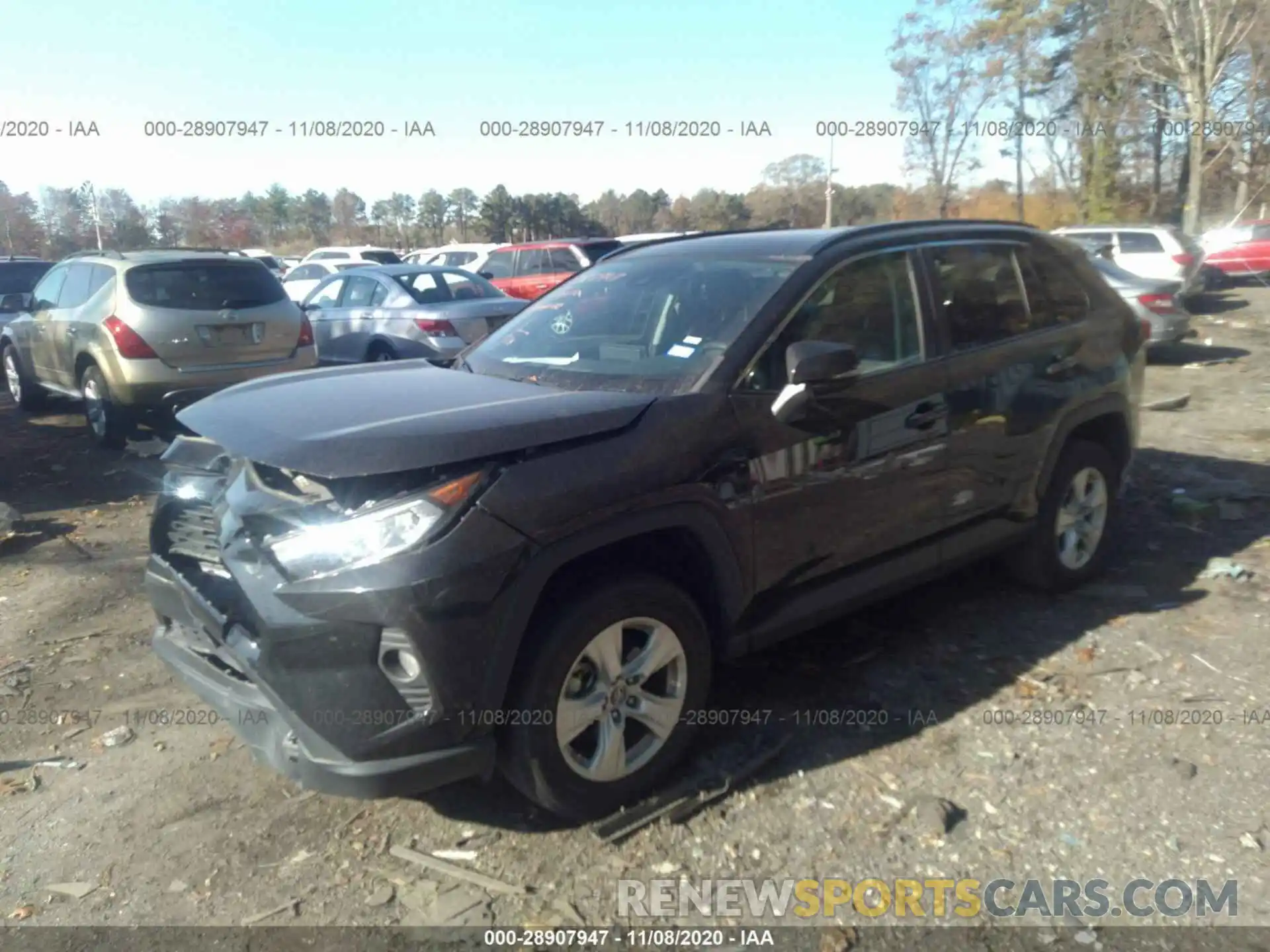 2 Photograph of a damaged car 2T3W1RFV9KC008130 TOYOTA RAV4 2019