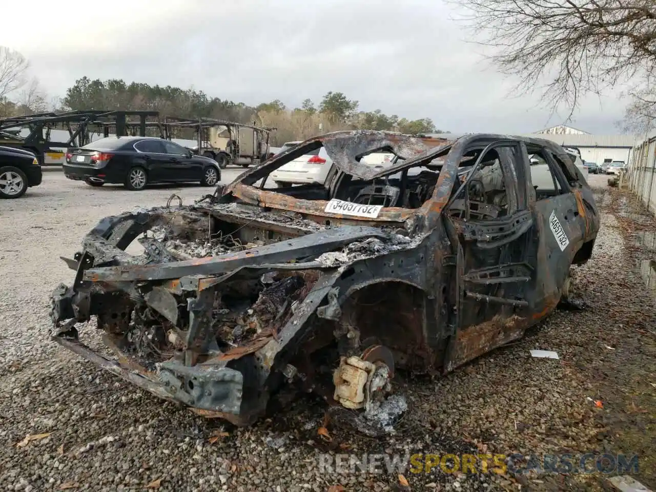 2 Photograph of a damaged car 2T3W1RFV9KC011366 TOYOTA RAV4 2019