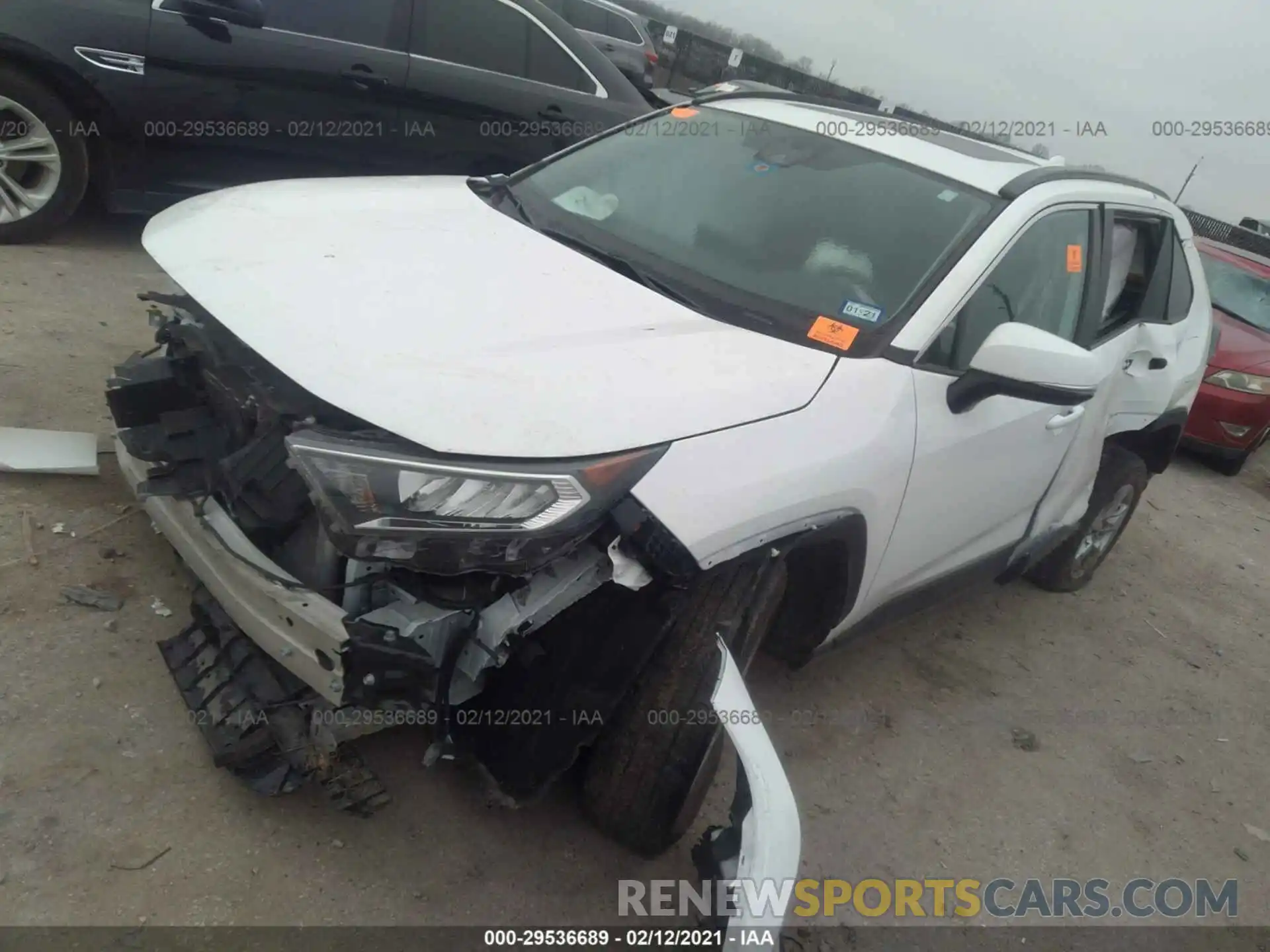 2 Photograph of a damaged car 2T3W1RFV9KW004139 TOYOTA RAV4 2019