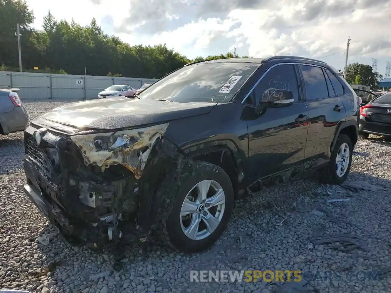 2 Photograph of a damaged car 2T3W1RFV9KW005520 TOYOTA RAV4 2019