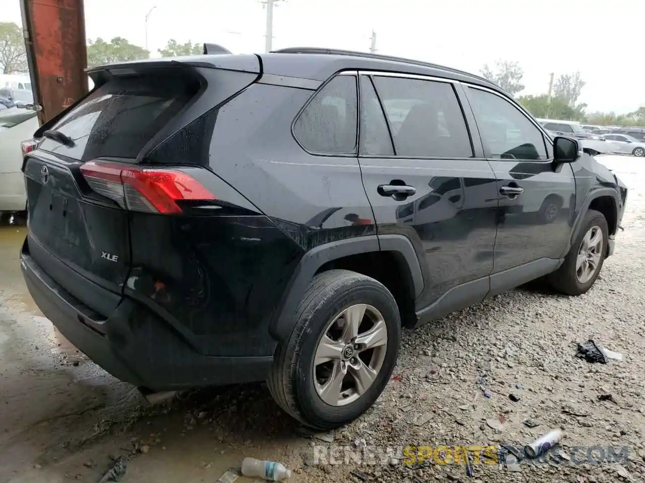 3 Photograph of a damaged car 2T3W1RFV9KW007090 TOYOTA RAV4 2019