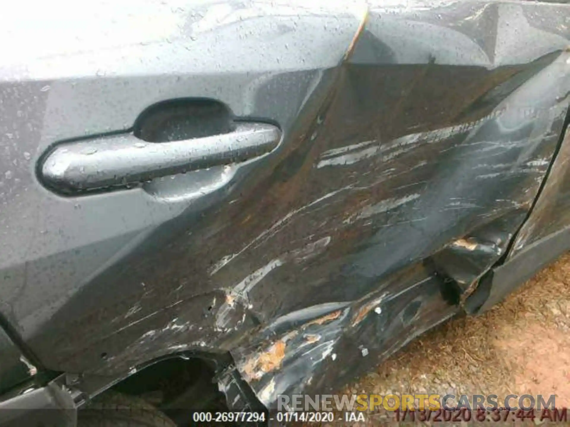 4 Photograph of a damaged car 2T3W1RFV9KW012791 TOYOTA RAV4 2019