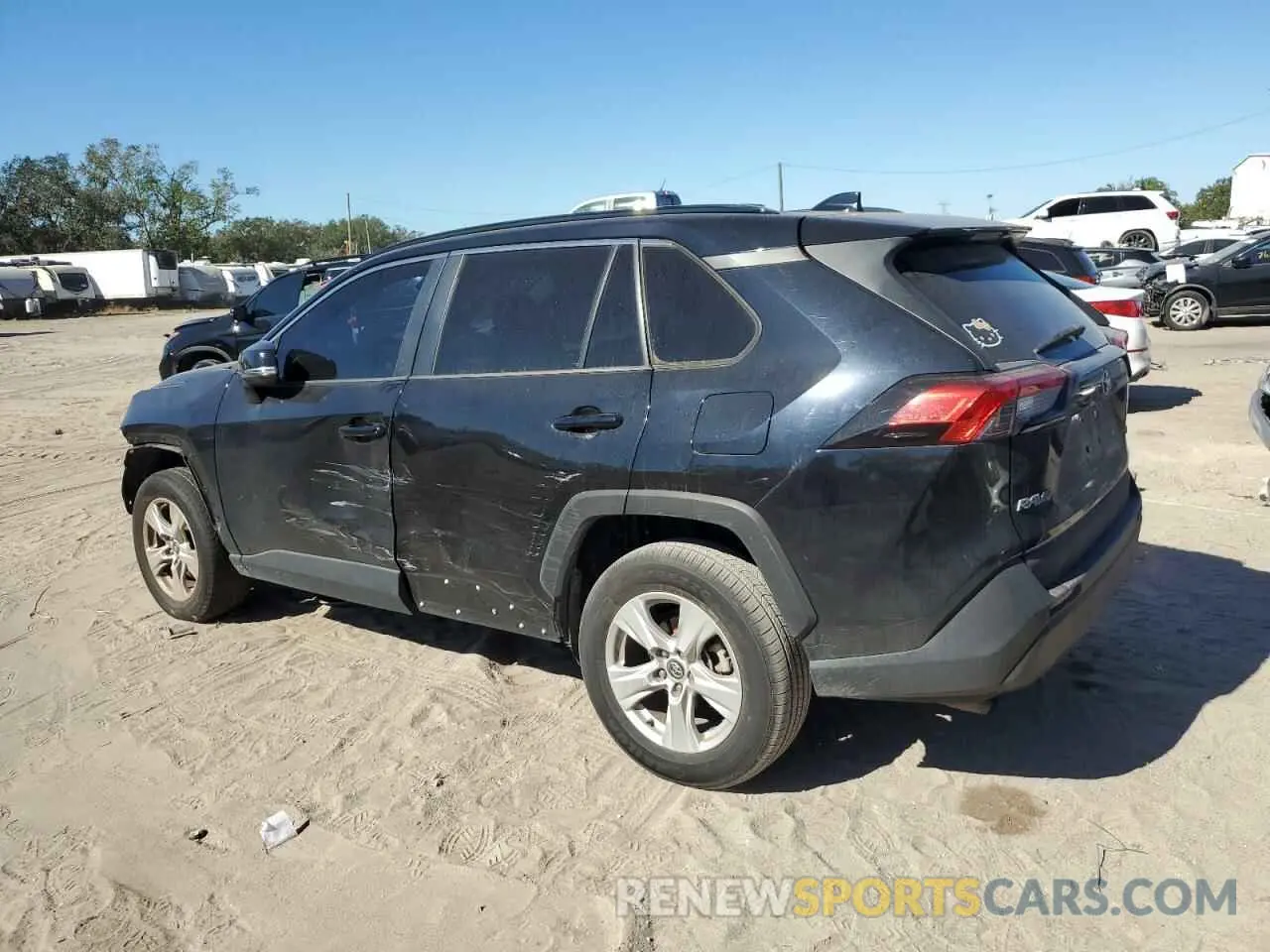 2 Photograph of a damaged car 2T3W1RFV9KW052336 TOYOTA RAV4 2019