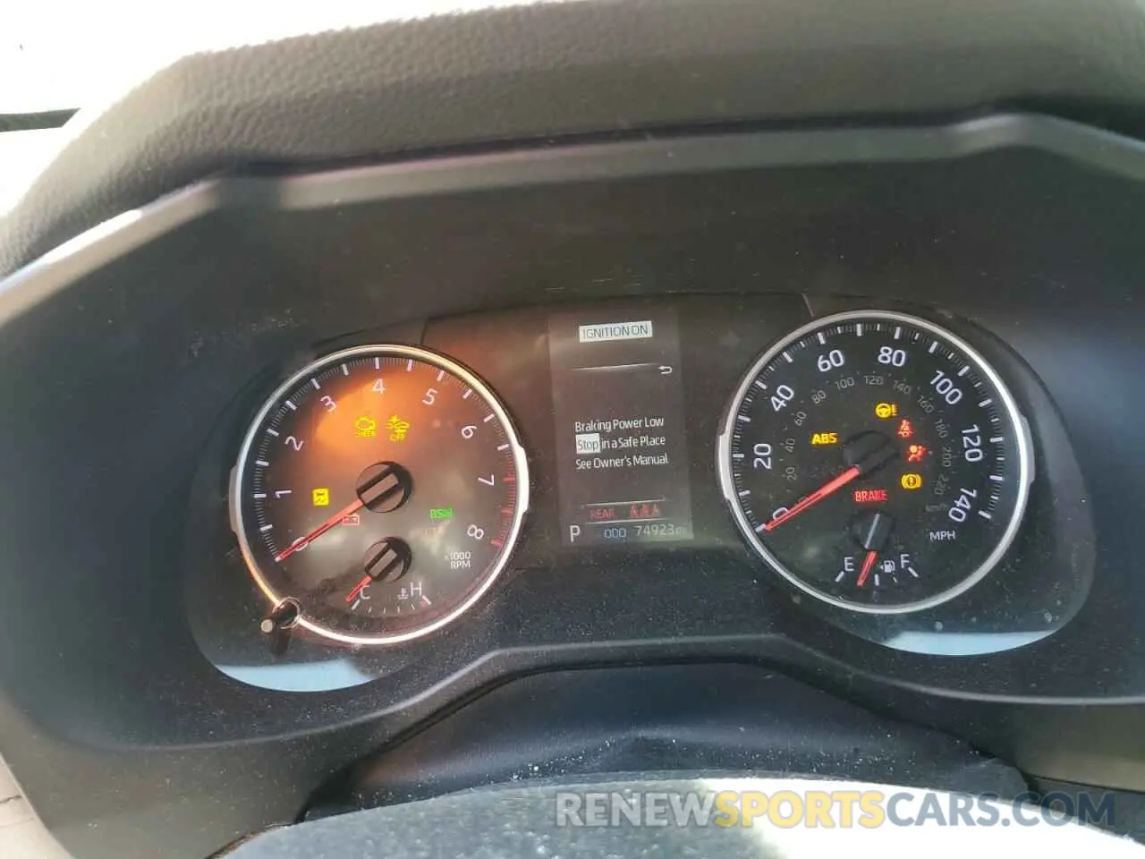 9 Photograph of a damaged car 2T3W1RFV9KW052336 TOYOTA RAV4 2019