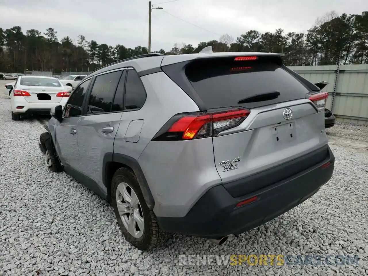 3 Photograph of a damaged car 2T3W1RFV9KW055088 TOYOTA RAV4 2019