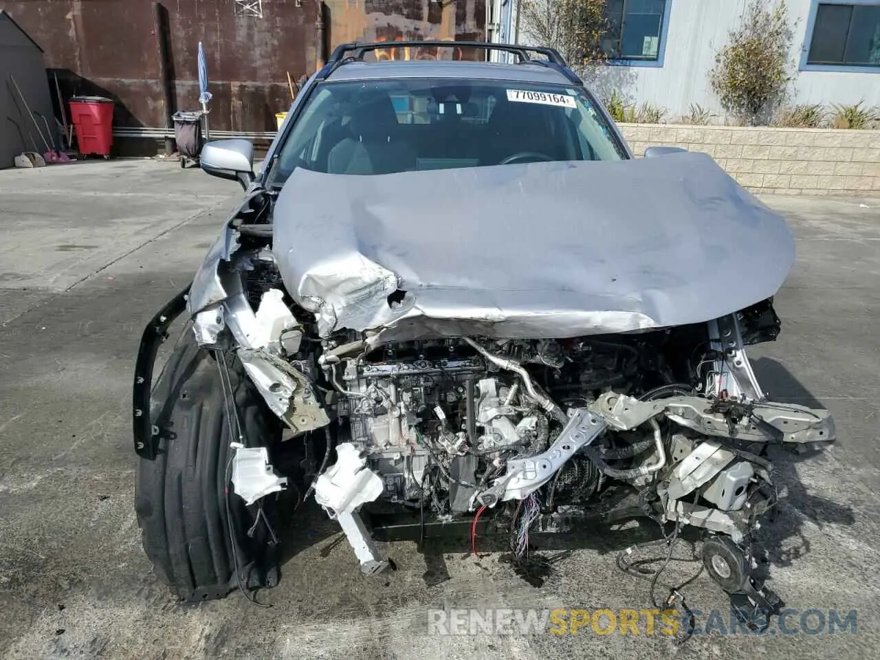 5 Photograph of a damaged car 2T3W1RFVXKC017659 TOYOTA RAV4 2019