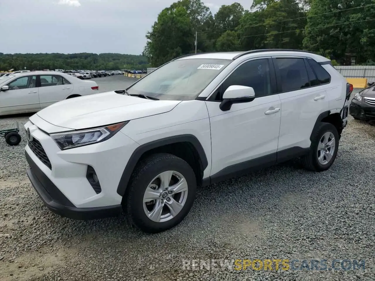 1 Photograph of a damaged car 2T3W1RFVXKC017757 TOYOTA RAV4 2019