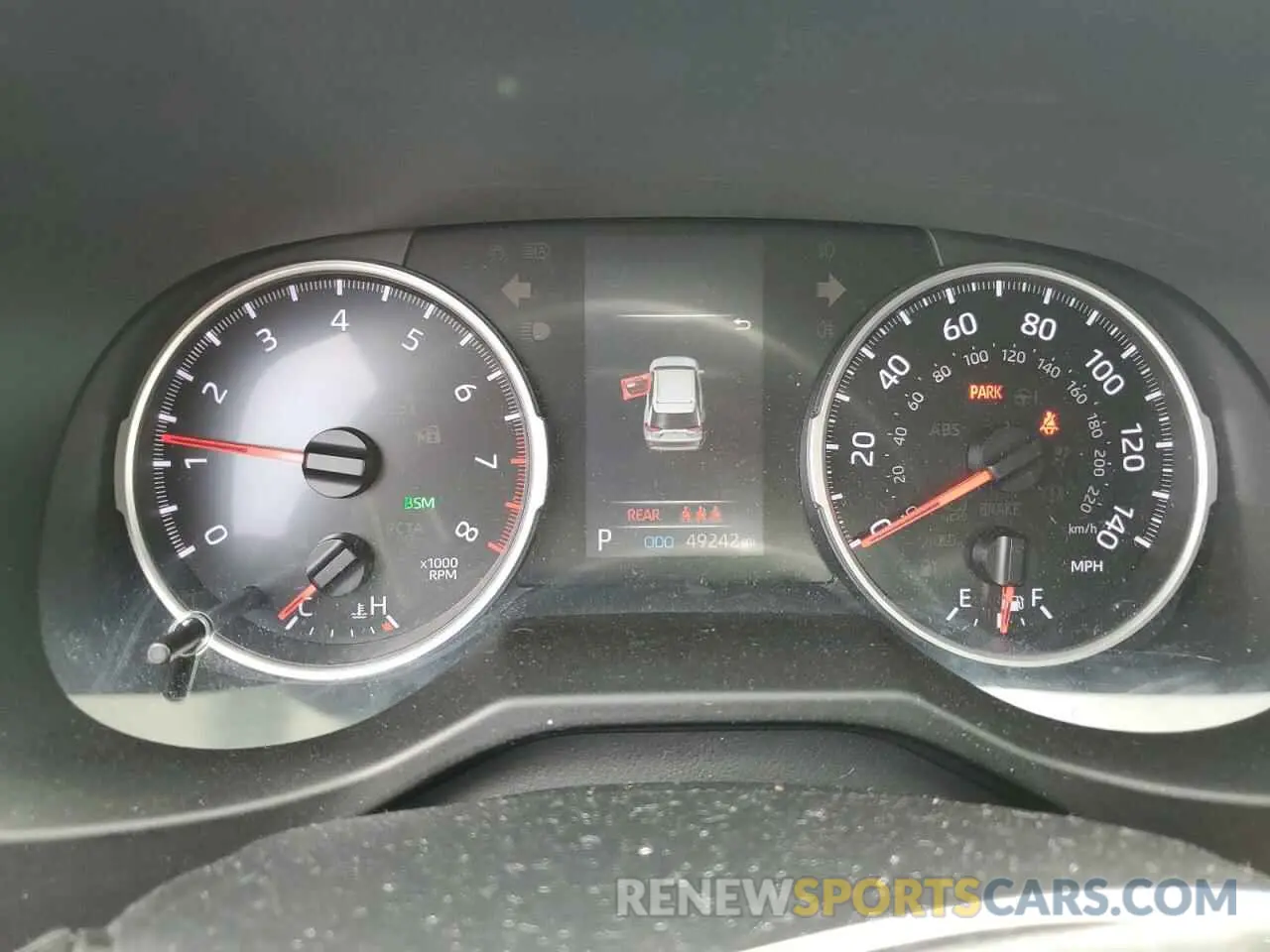 9 Photograph of a damaged car 2T3W1RFVXKC017757 TOYOTA RAV4 2019
