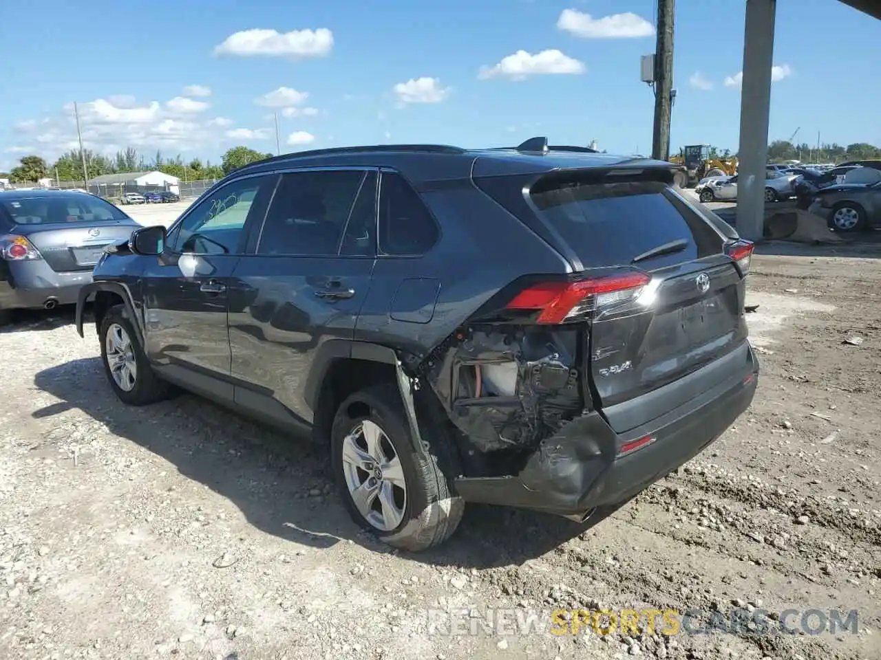 3 Photograph of a damaged car 2T3W1RFVXKC019976 TOYOTA RAV4 2019