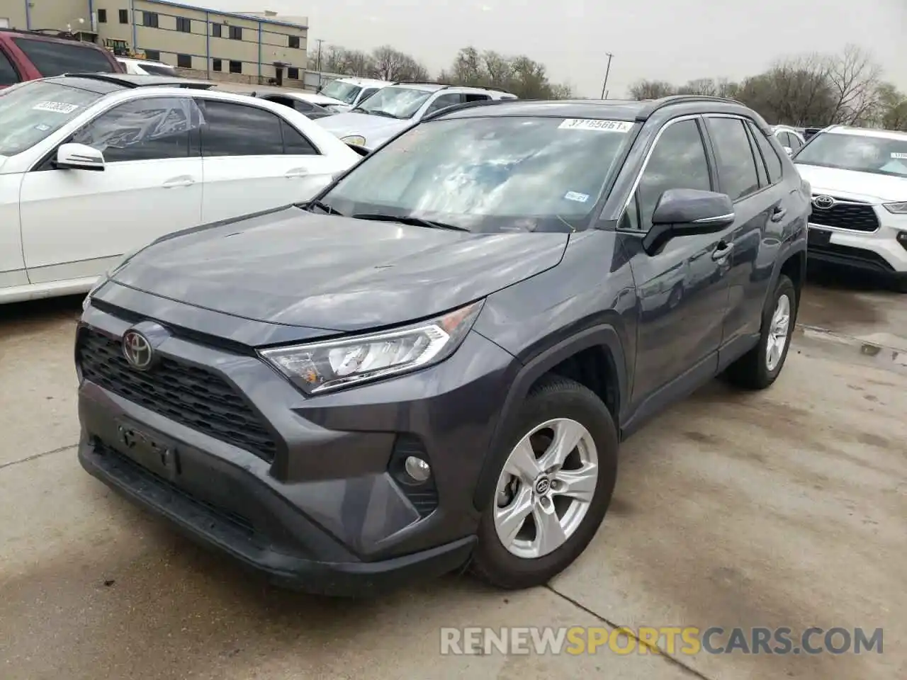 2 Photograph of a damaged car 2T3W1RFVXKC021551 TOYOTA RAV4 2019